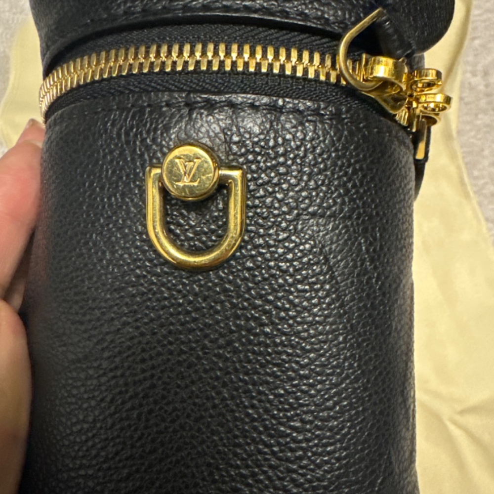 Louis Vuitton Vanity PM Black Monogram Empreinte Leather - Picture 9 of 12